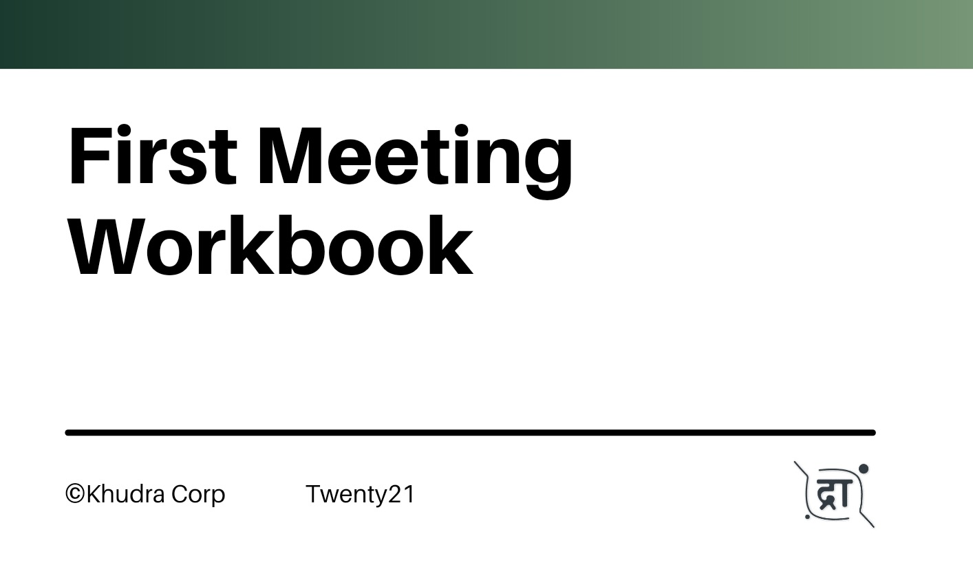 meeting guide book